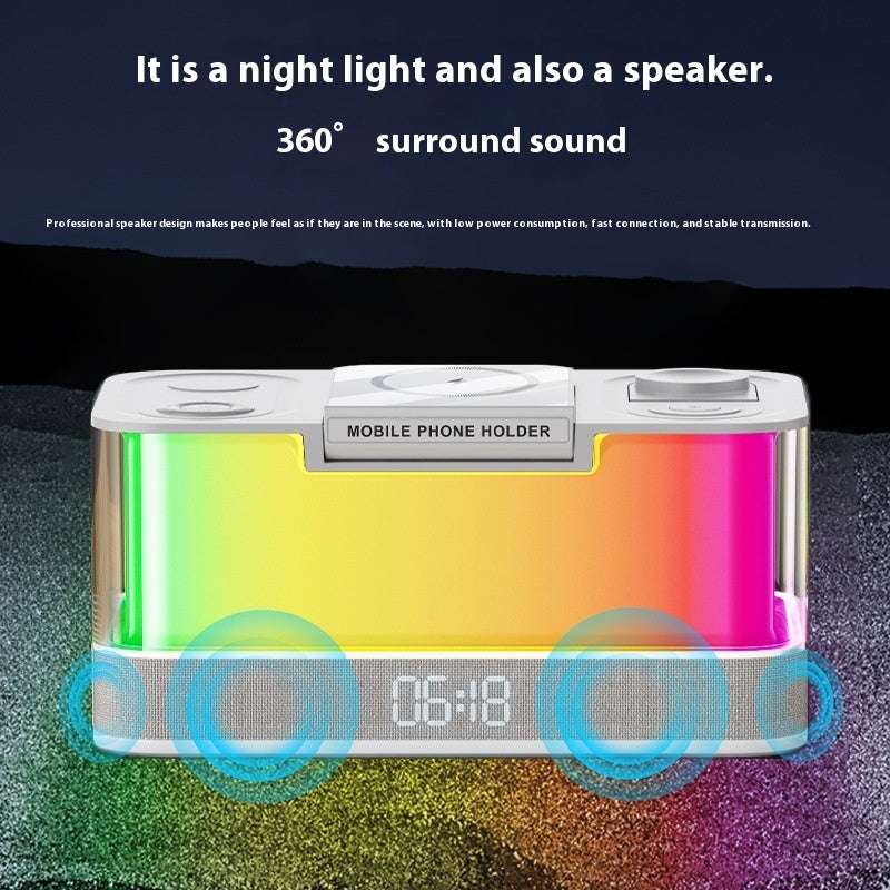 Magnetic Wireless Charger & Speaker Clock
