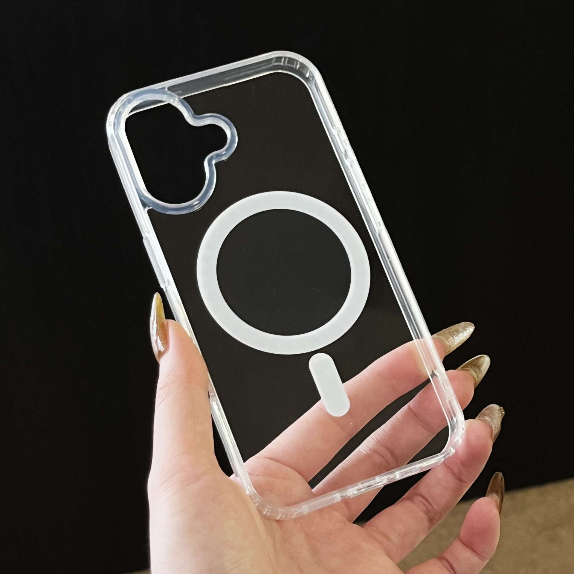 Transparent Smart Magnetic Silicone iPhone Case