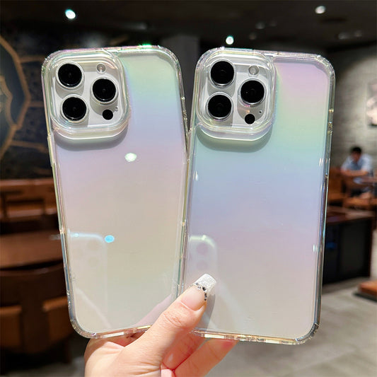 Multicolour Premium Clear Apple iPhone Cover