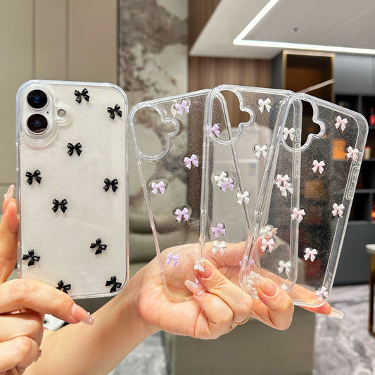 Four-colour Bow Apple iPhone Case