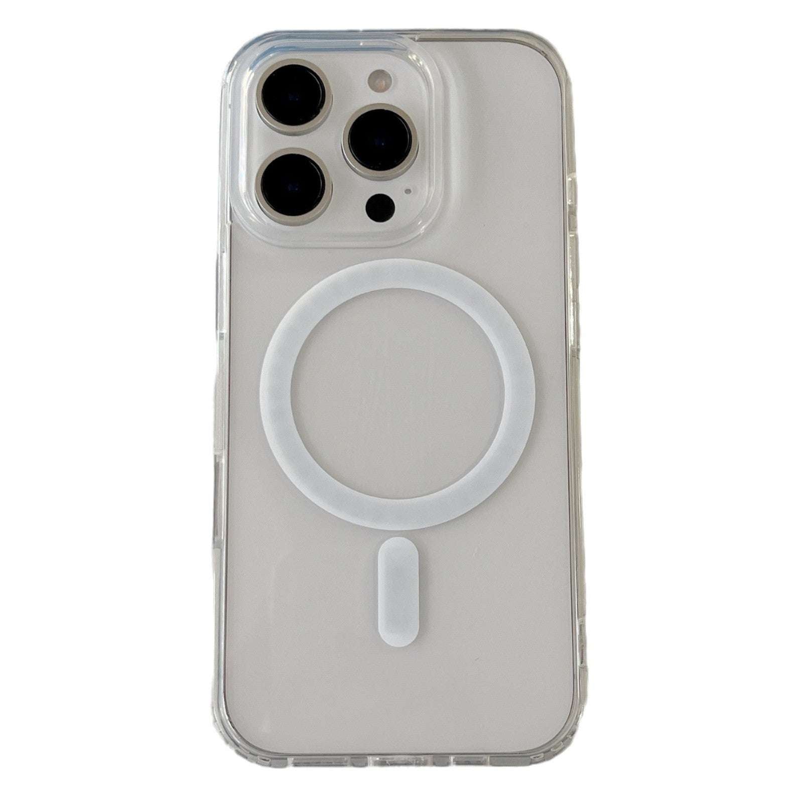 Transparent Smart Magnetic Silicone iPhone Case