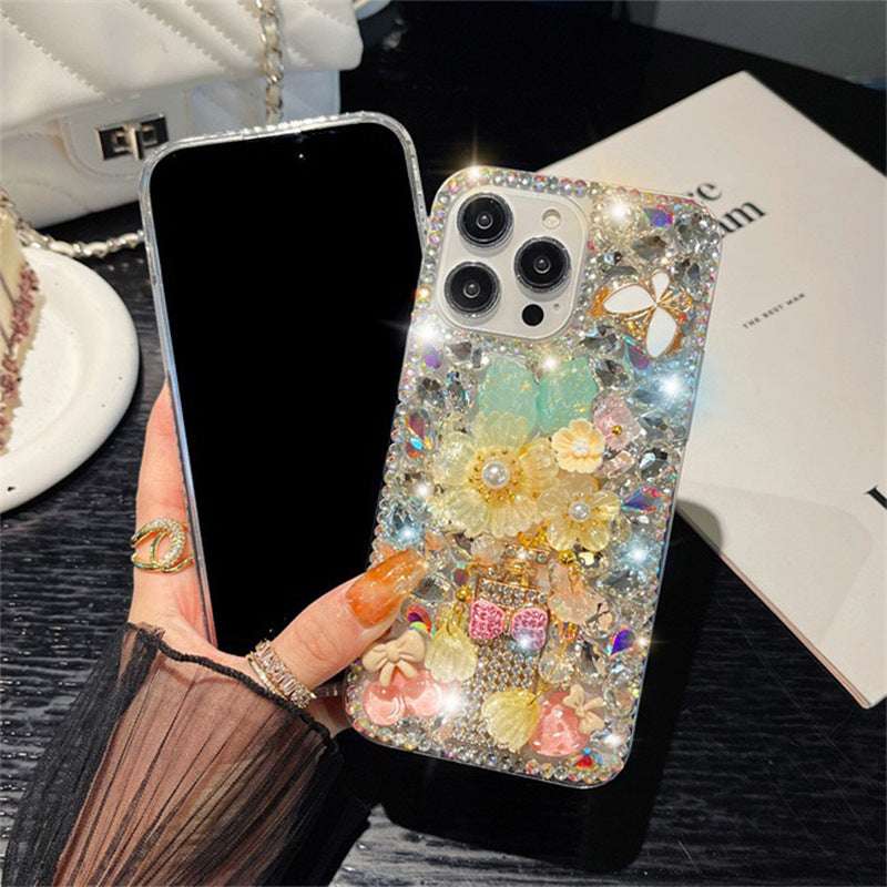 Flower Bow Tie Shell iPhone Case