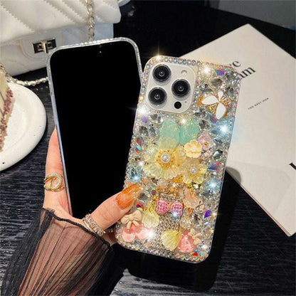 Flower Bow Tie Shell iPhone Case