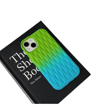 Gradient Three-dimensional Water Bottle Pattern Apple iPhone Case