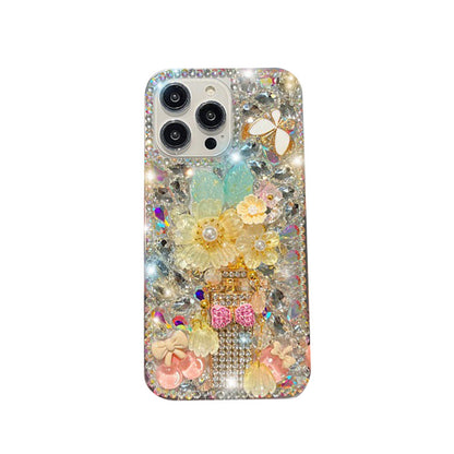Flower Bow Tie Shell iPhone Case