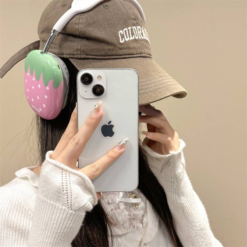 Strawberry Apple AirPods Max Case