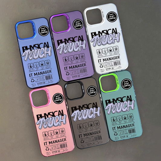 iPhone Case Color Silver Shell