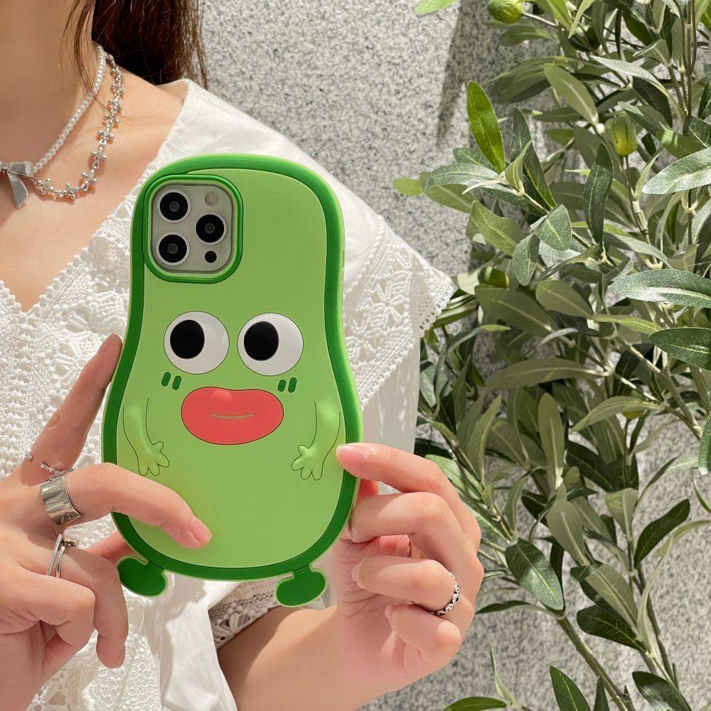 Sausage Mouth Avocado iPhone Case