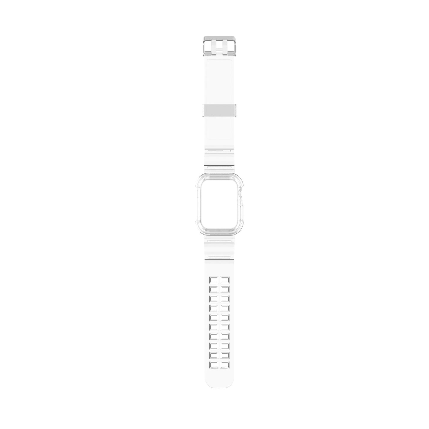 Single Loop Silicone Apple Watch Strap With Case