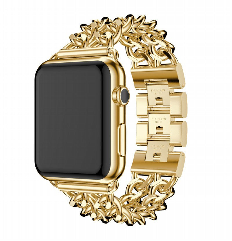 Double Chain Apple Watch Strap