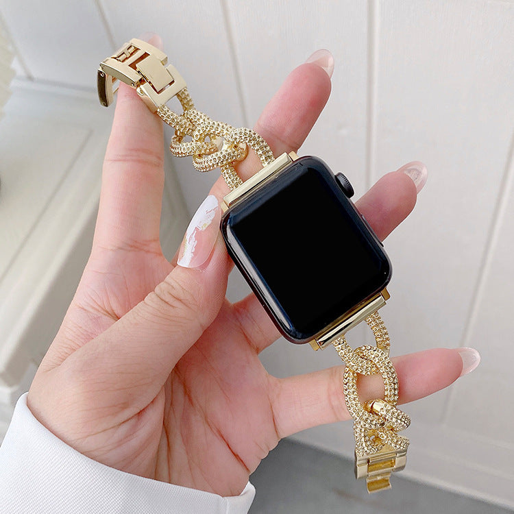 Classic Bling Apple Watch Strap