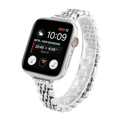 CASYFiE Thin Metal Apple Watch Strap