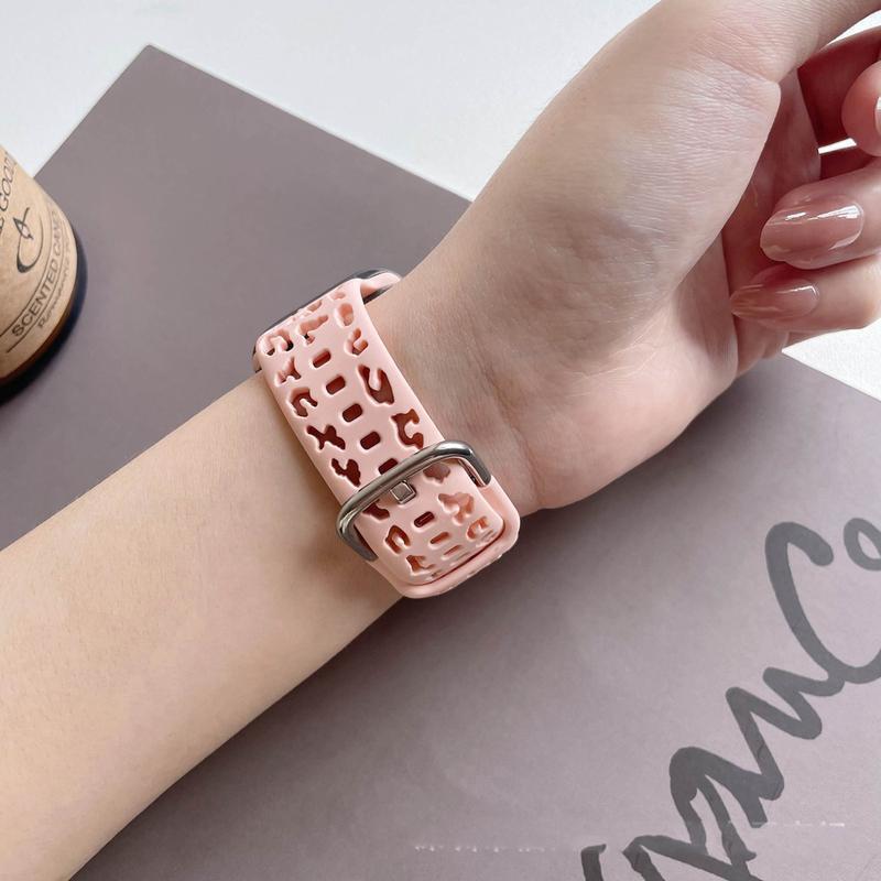 Hollow Silicone Apple Watch Strap
