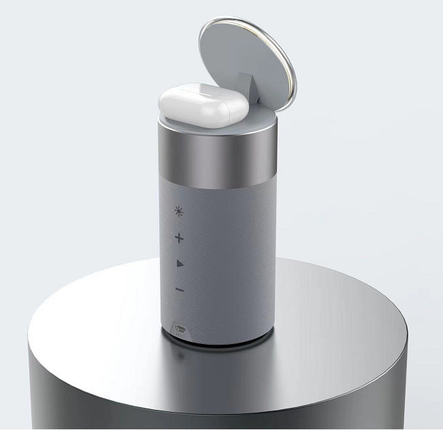 3-in-1 Wireless Charger & Bluetooth Speaker Lamp
