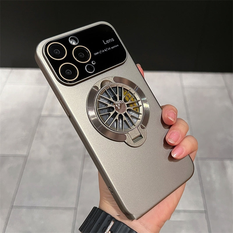 Rotating Gyro Decompression Bracket Large Window Goggles Apple iPhone Case