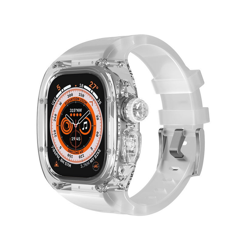 Translucent Silicone Apple Modification Case 49 MM
