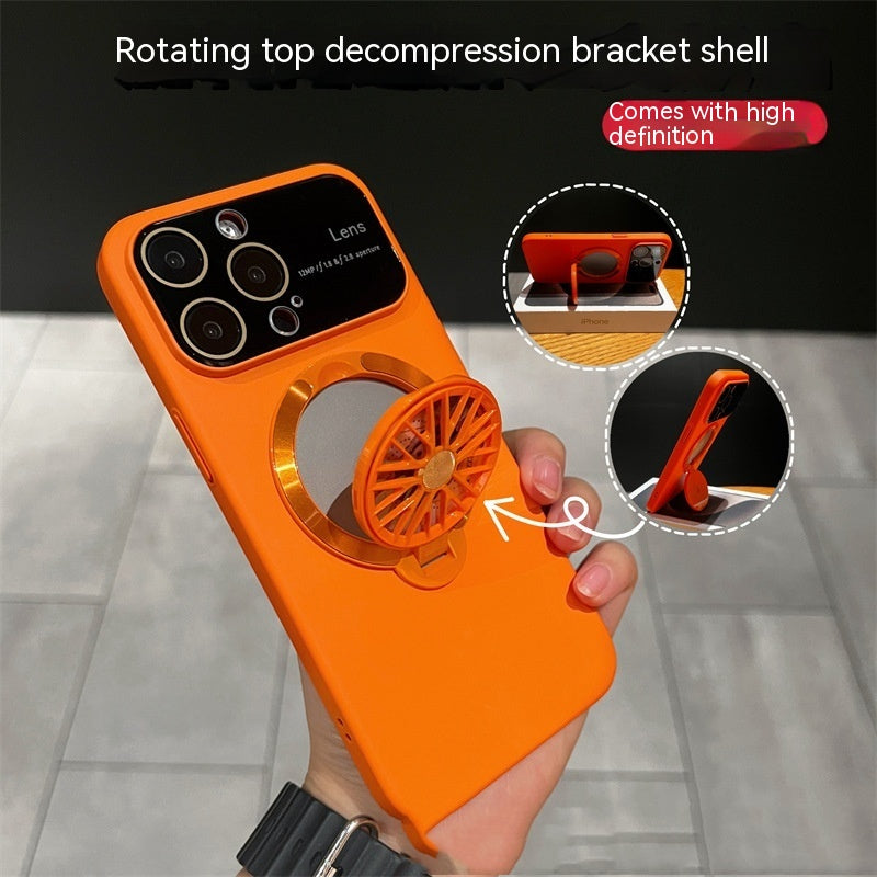 Rotating Gyro Decompression Bracket Large Window Goggles Apple iPhone Case