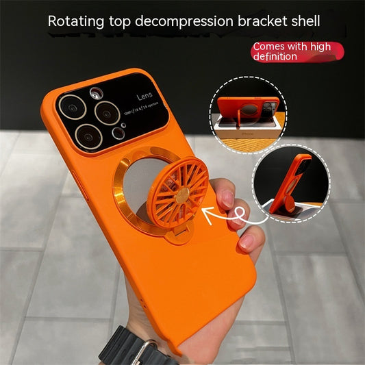 Rotating Gyro Decompression Bracket Large Window Goggles Apple iPhone Case