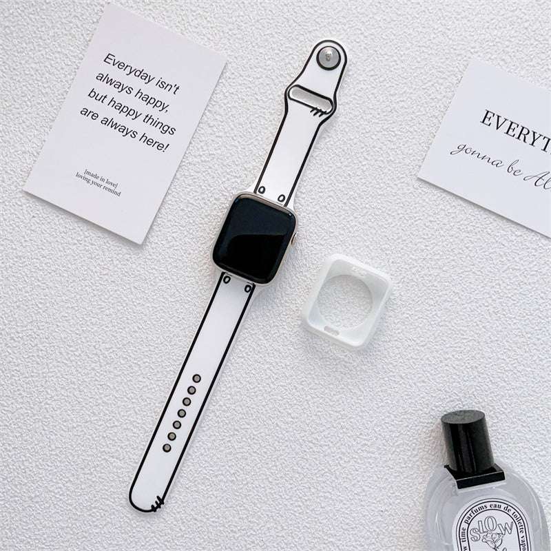 CASYFiE Comic Graffiti Apple Watch Strap
