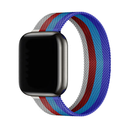 Magnetic Attraction Milanese Loop Apple Watch Metal Strap