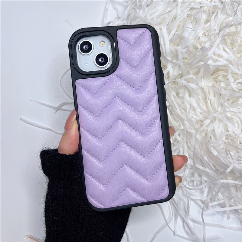 Simple Solid Colour Textured Apple iPhone Case