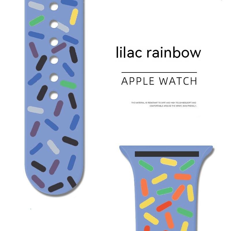 Rainbow Apple Watch Strap