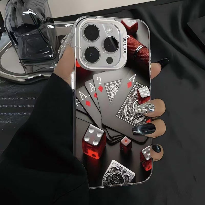 3D Style Card Dice Apple iPhone Case