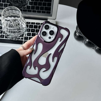 Electroplated Hollow Heat Dissipation iPhone Case