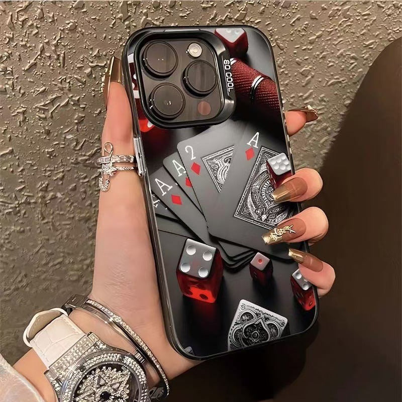 3D Style Card Dice Apple iPhone Case