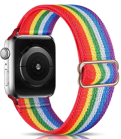 Nylon Stretchable Sport Apple Watch Strap