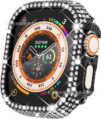 Diamond Cut-out Apple Watch Case 49 MM
