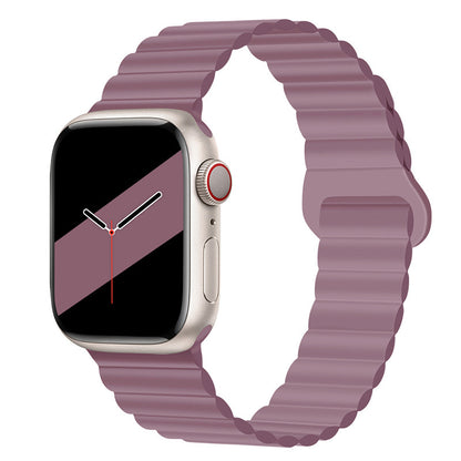 Premium Silicone Full Magnetic Apple Watch Strap