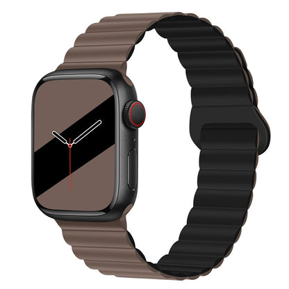 Premium Silicone Full Magnetic Apple Watch Strap