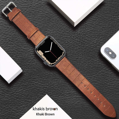 Cross-border Leather Watch Strap