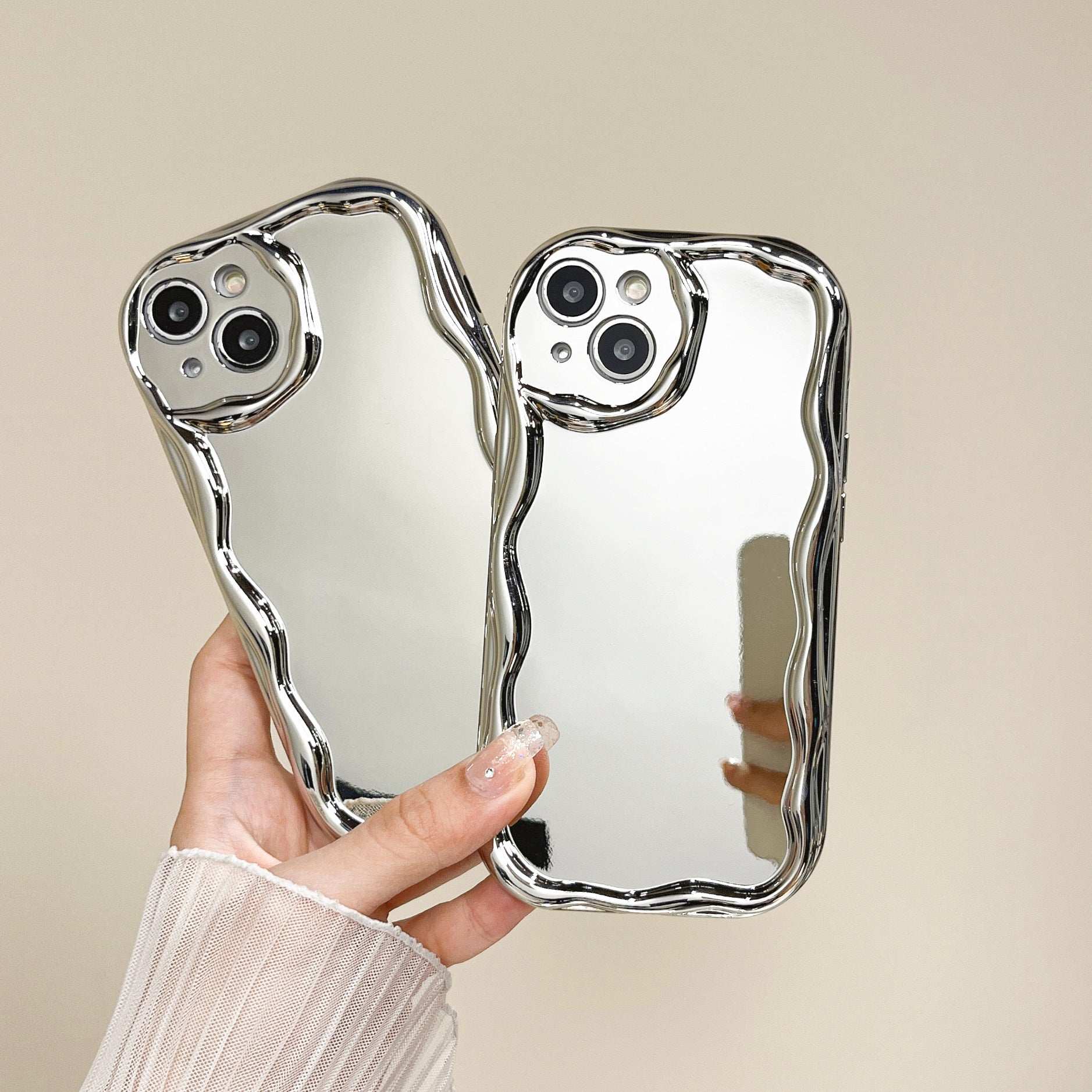 Silver Electroplated  iPhone Case