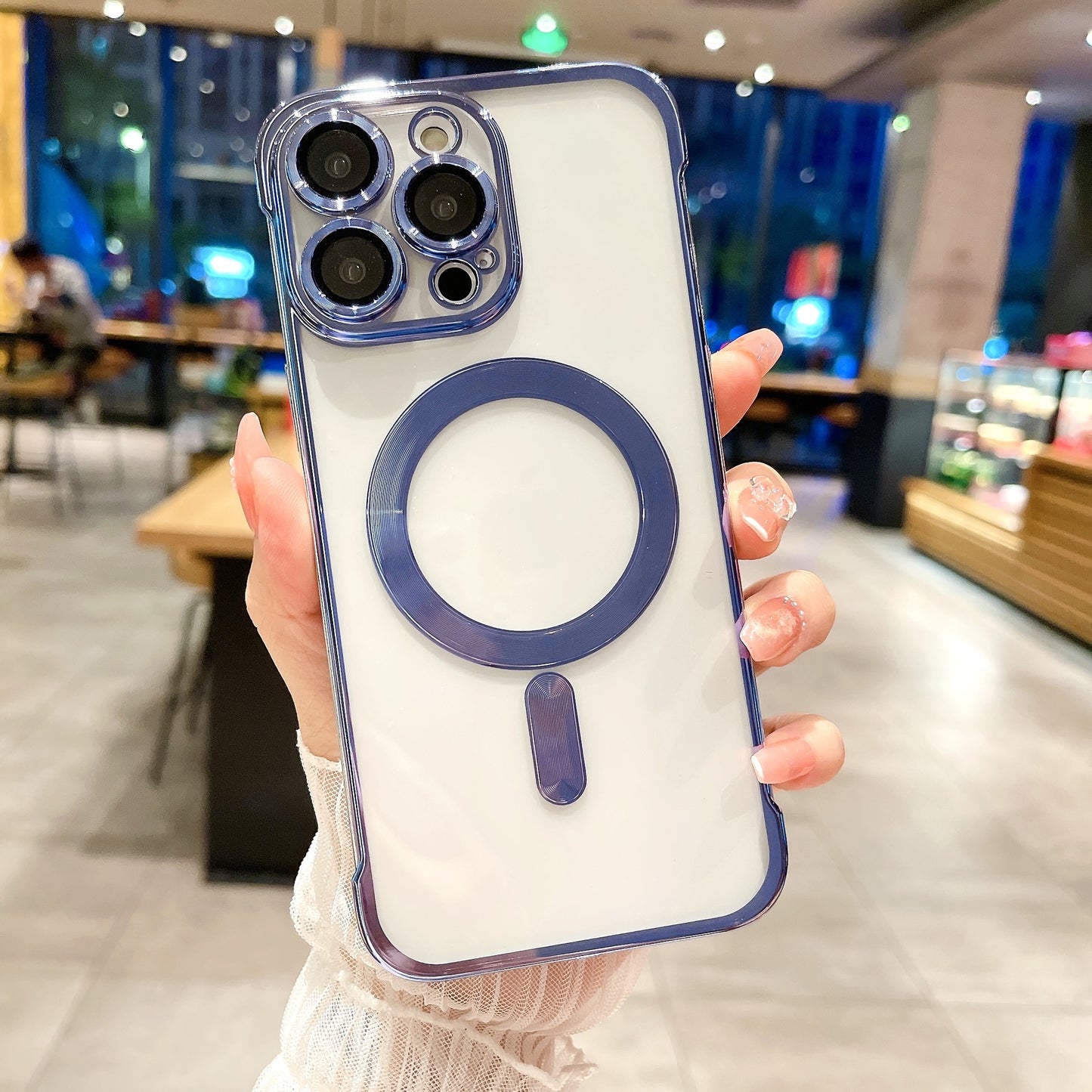 Magnetic Bezel-free iPhone Case