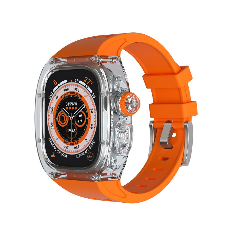 Translucent Silicone Apple Modification Case 49 MM