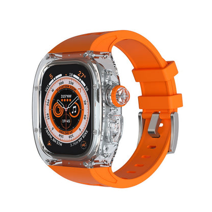 Translucent Silicone Apple Modification Case 49 MM