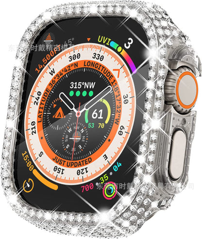 Diamond Cut-out Apple Watch Case 49 MM