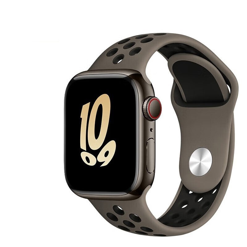 Sports Rainbow Silicone Apple Watch Strap