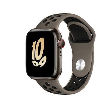 Sports Rainbow Silicone Apple Watch Strap