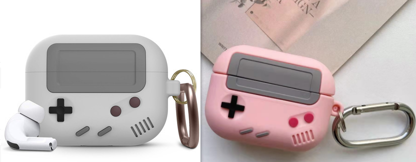 Game Player Design Case With Keychain