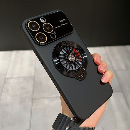 Rotating Gyro Decompression Bracket Large Window Goggles Apple iPhone Case