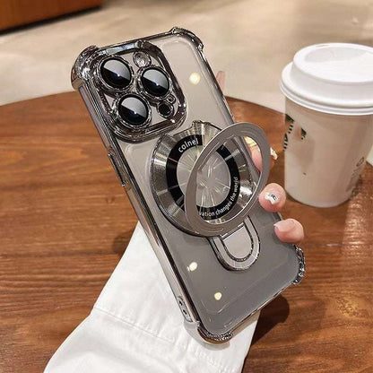 Magnetic Suction With Four Shatterproof Angles iPhone Case