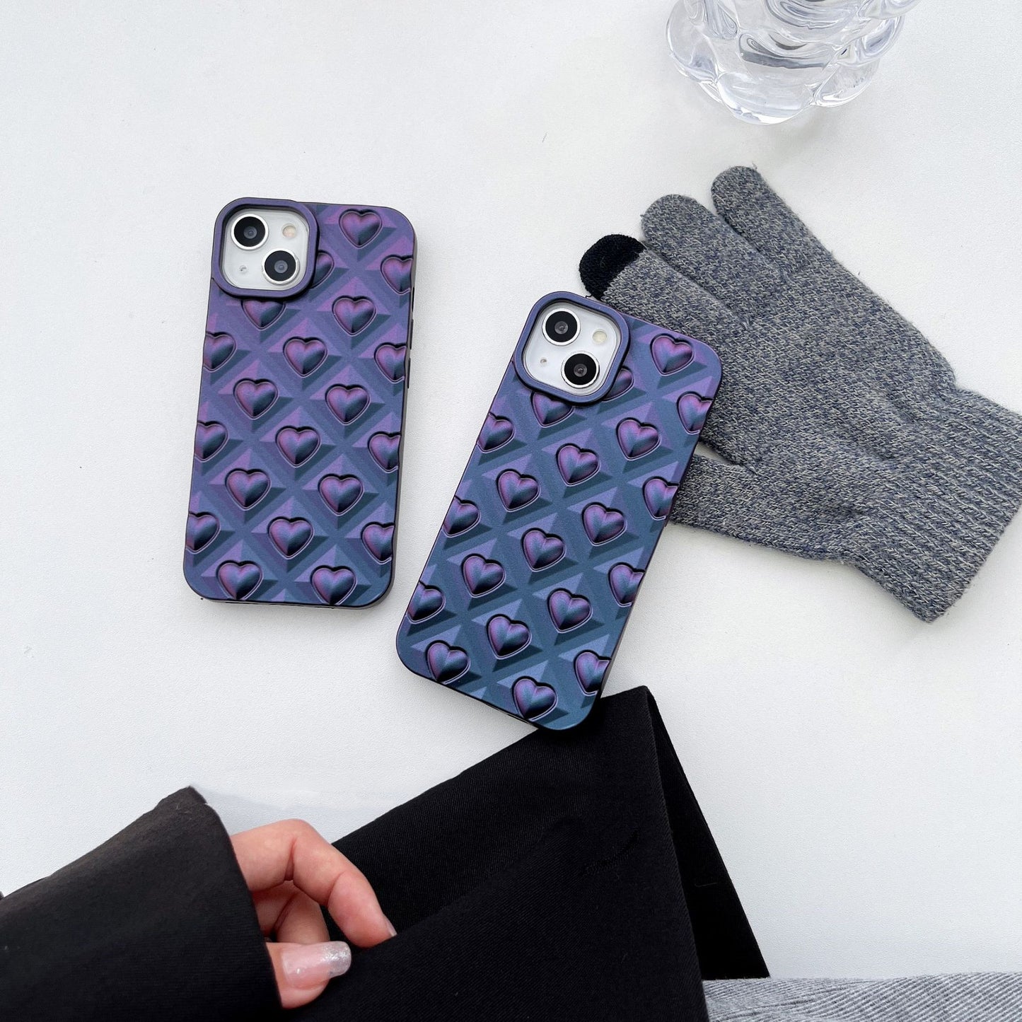 CASYFiE Chameleon Stereo Heart Apple iPhone case