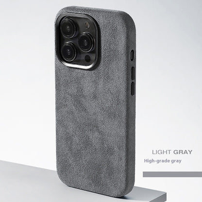 High-Grade Suede Apple iPhone Case