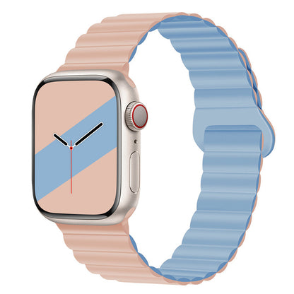 Premium Silicone Full Magnetic Apple Watch Strap