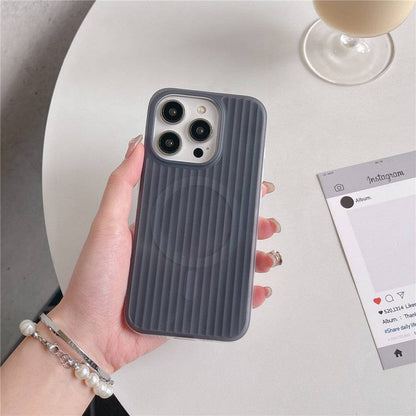 Color Corrugated Stripe Apple iPhone Case