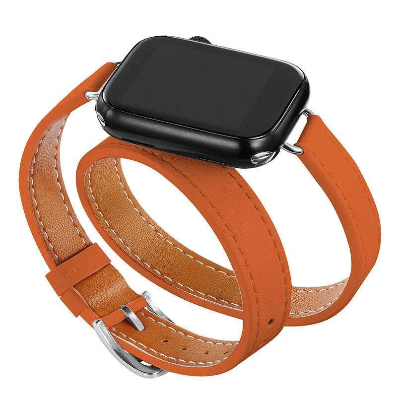CASYFiE Wrap Double Circle Apple Watch Strap