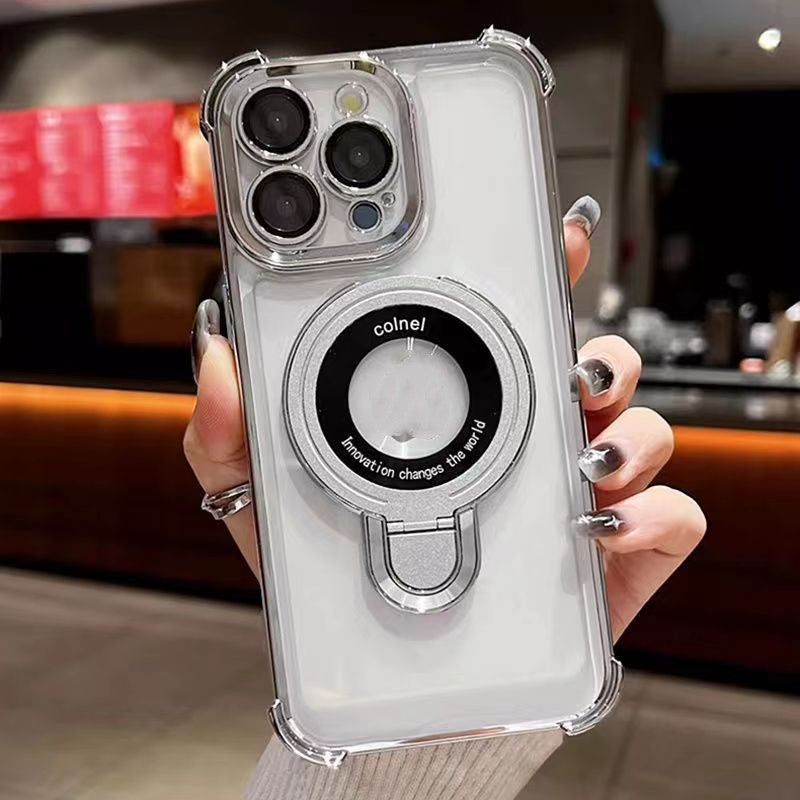 Magnetic Suction With Four Shatterproof Angles iPhone Case